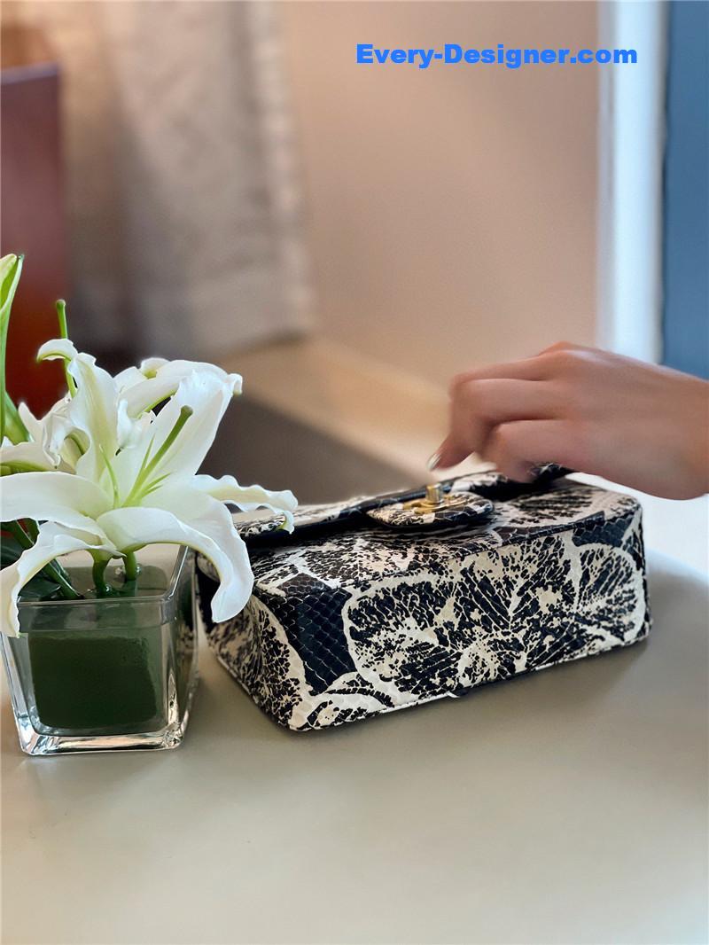 Ch**el python mini tote bag