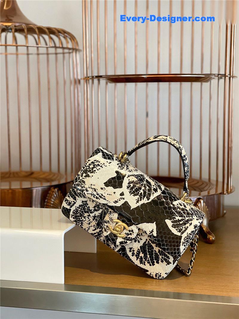 Ch**el python mini tote bag