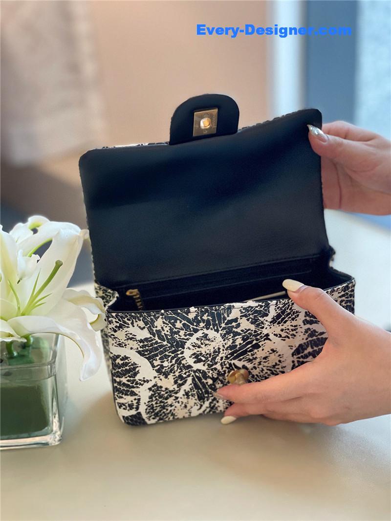 Ch**el python mini tote bag