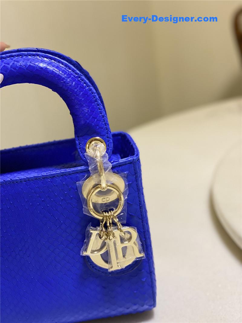 D10r limited edition mini python leather lady bag