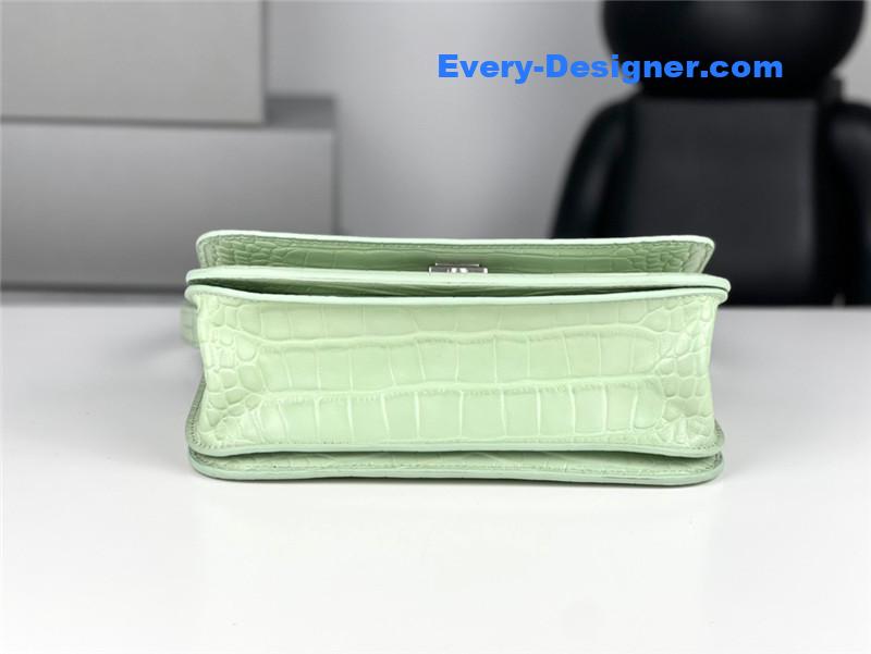 Ba1en*iaga gossip small bag crocodile