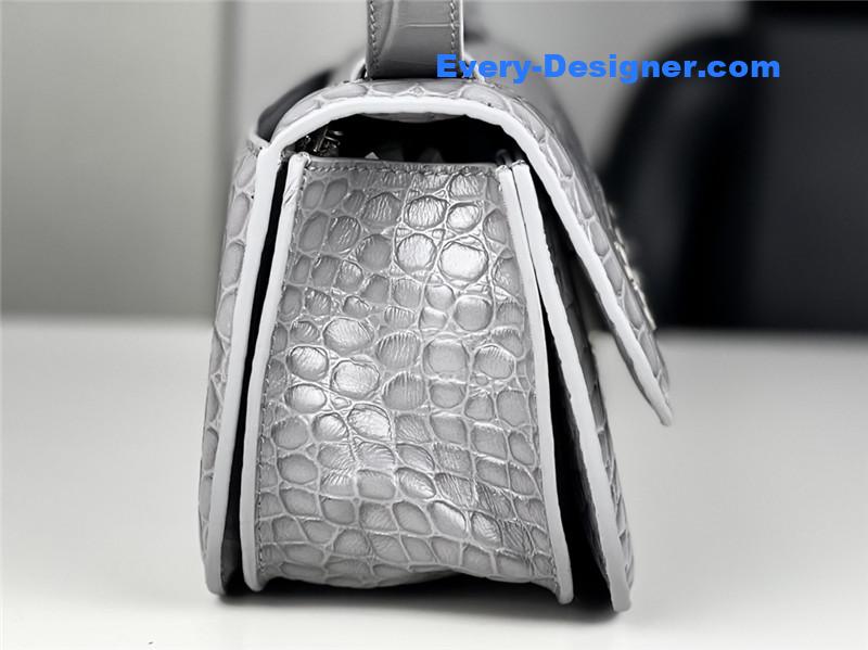 Ba1en*iaga gossip small bag crocodile