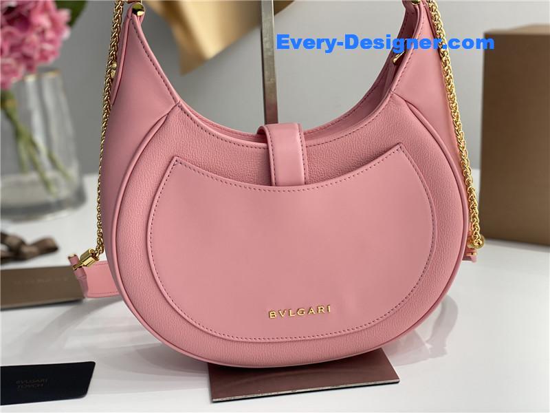 Bv1g*ai serpenti leather hobo bag