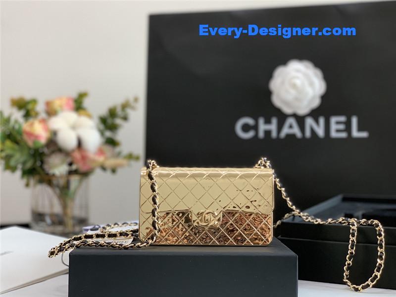 Ch**el limited gold flap bag