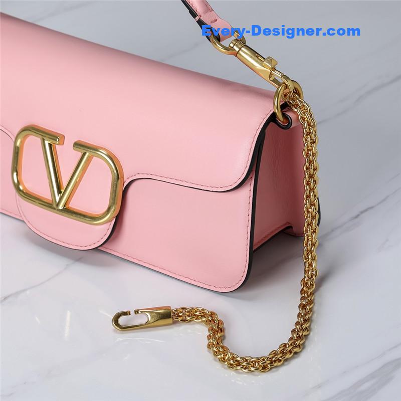 Va1e*ntin0 vlogo signature calfskin shoulder bag
