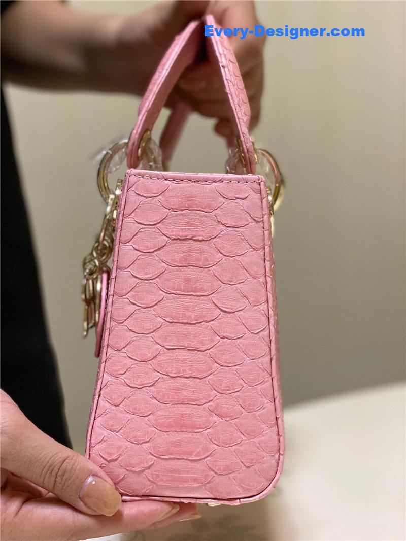 D10r limited edition mini python leather lady bag