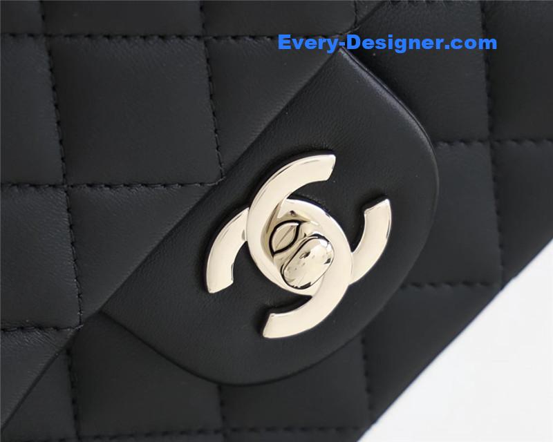 Ch**el cf mini handle flap bag