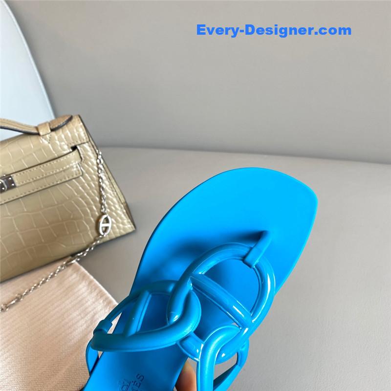 H**me5 new pig nose chain flip flops