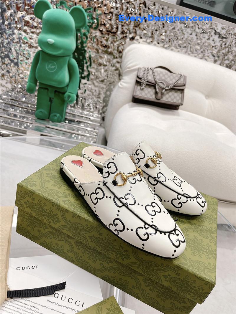 Gucci horsebit half slippers