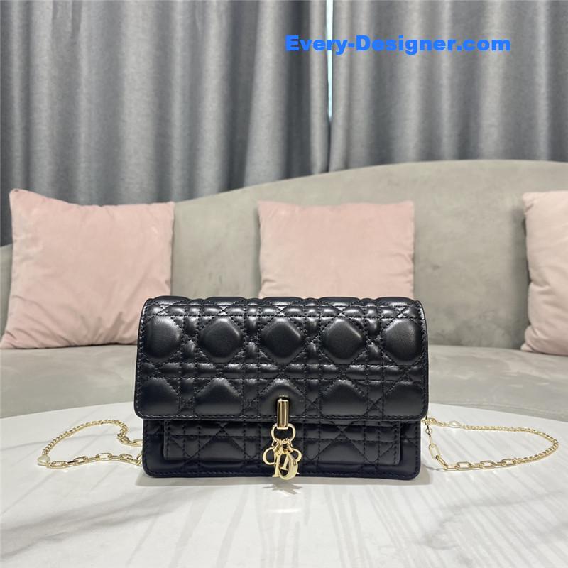 lady dior clutch