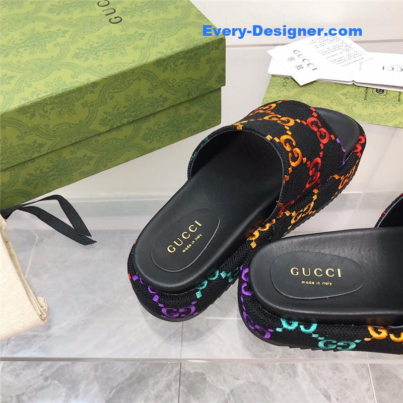 Gvc*1 latest limited edition platform slippers