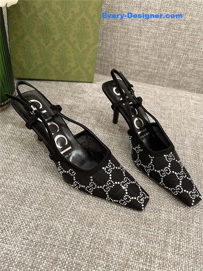 Gucci back air sandals