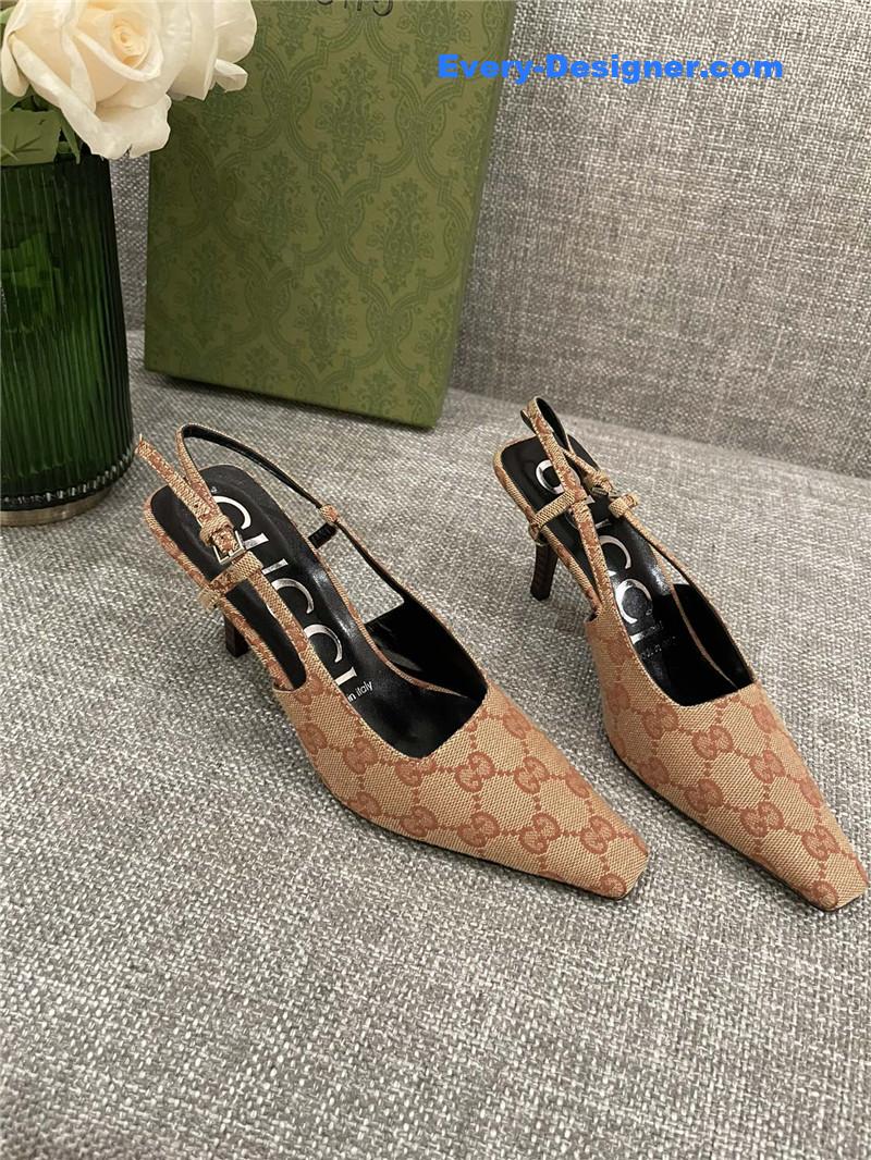 Gucci back air sandals