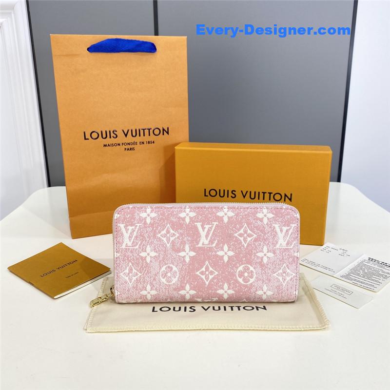 l0vis Vvtt0n lv denim chain wallet