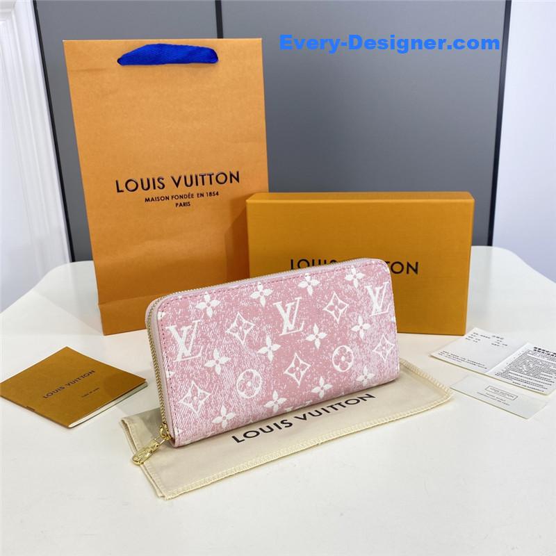 l0vis Vvtt0n lv denim chain wallet