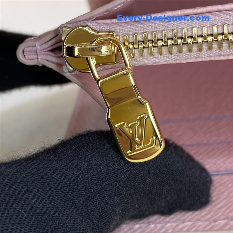 l0vis Vvtt0n lv denim jacquard sarah wallet