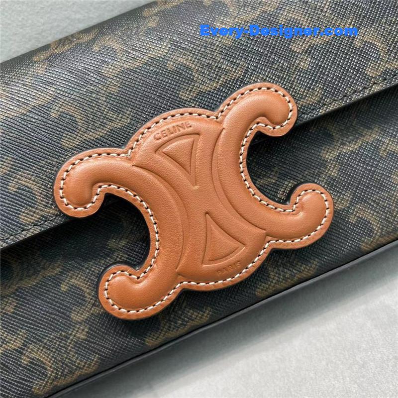 Ce1i*e triomphe chain shoulder bag