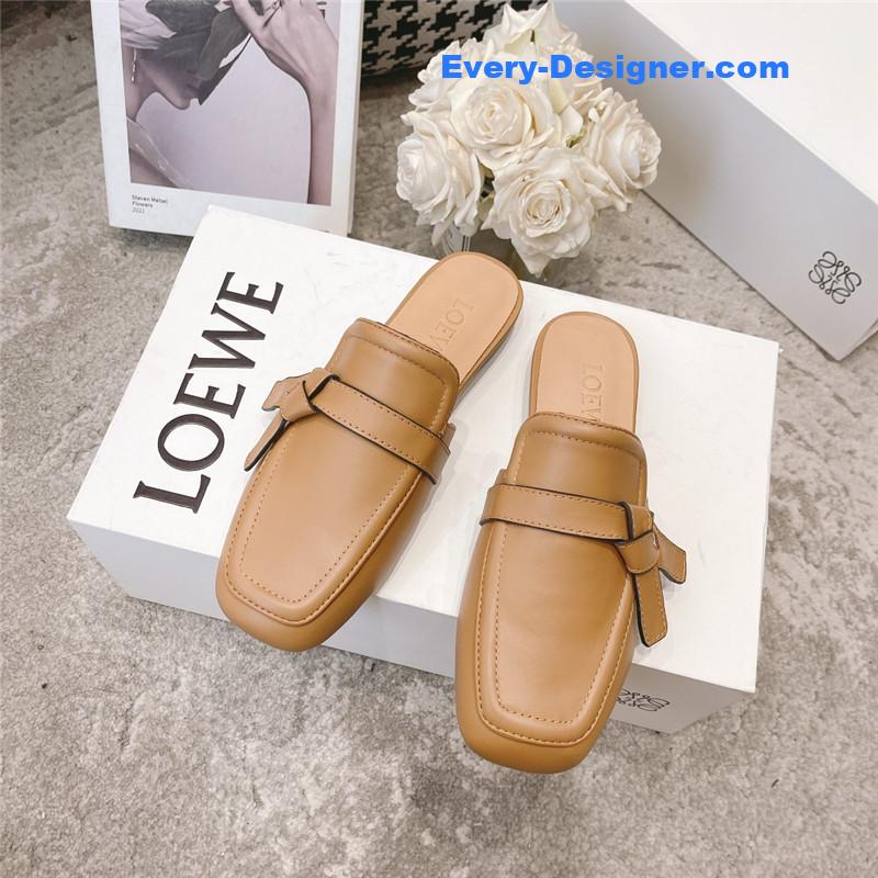 Loewe Bow Mule Slippers