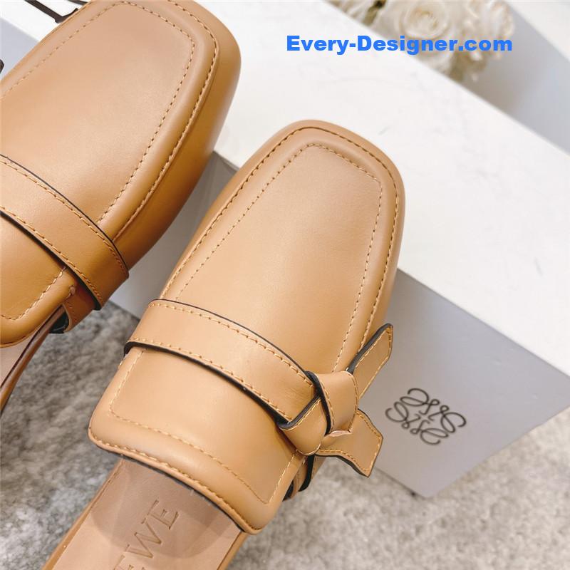 Loewe Bow Mule Slippers