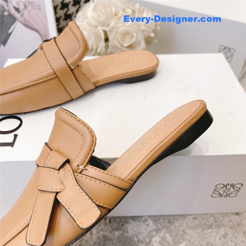 Loewe Bow Mule Slippers