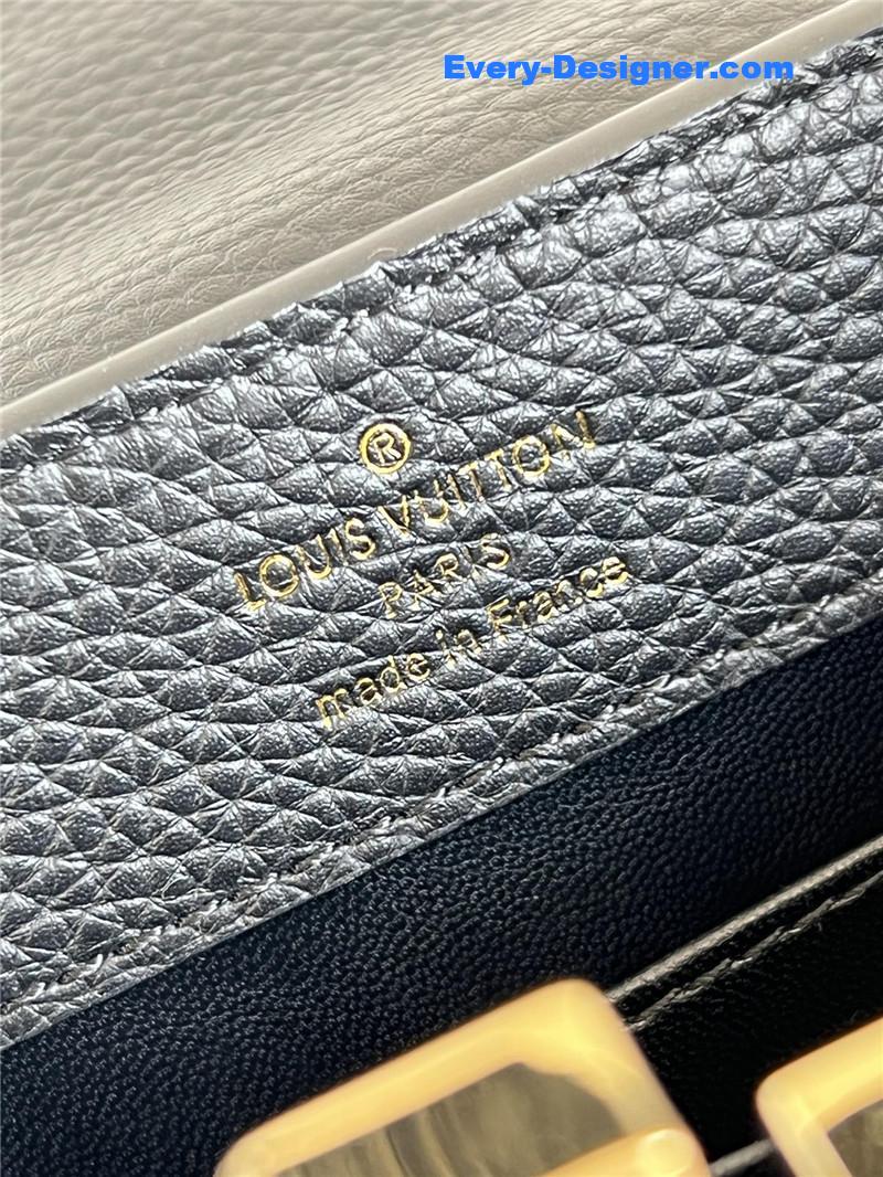 louis vuitton lv capucines mini bag black