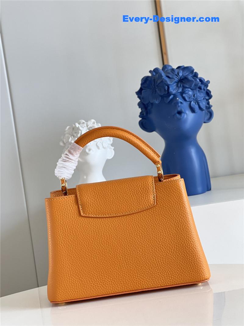 louis vuitton lv capucines small bag black