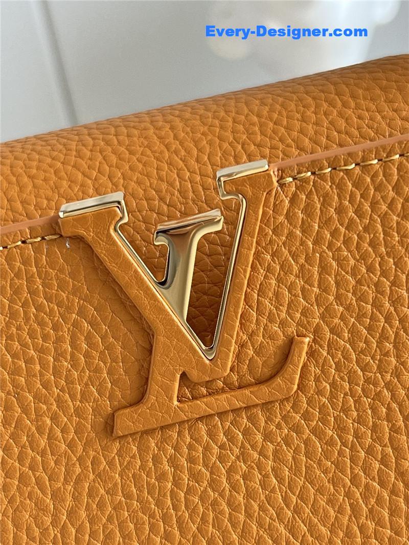 louis vuitton lv capucines small bag black