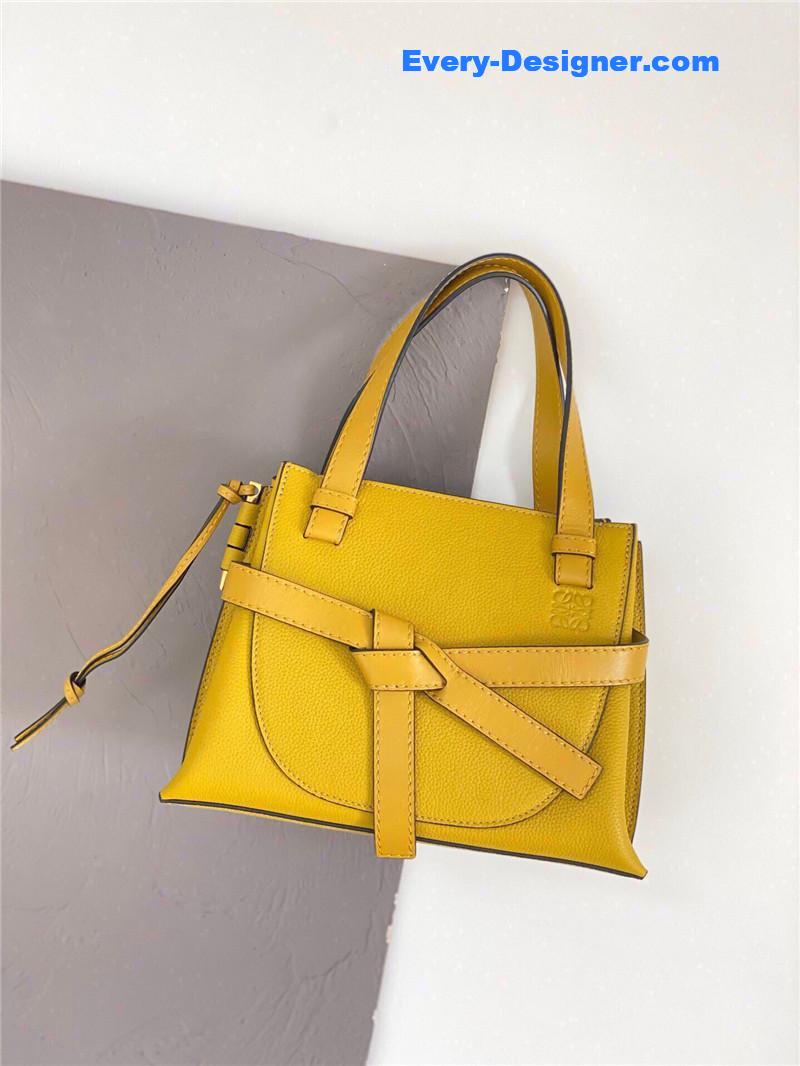 loewe mini gate top handle bag