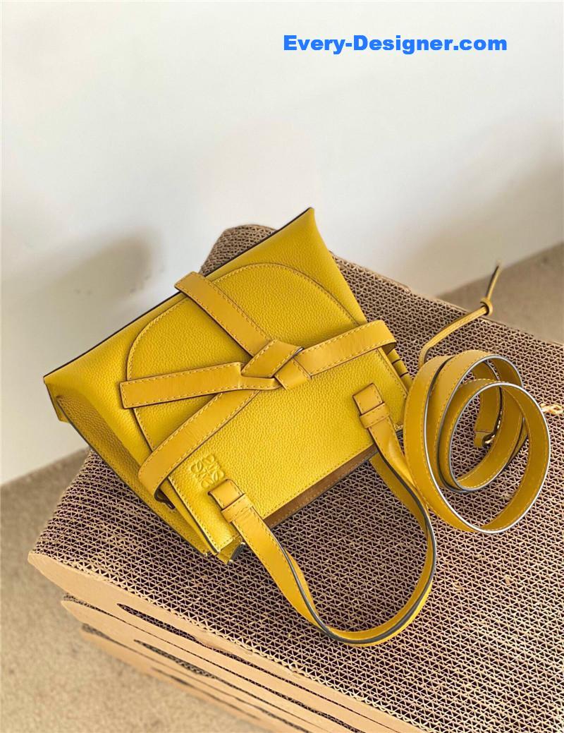loewe mini gate top handle bag