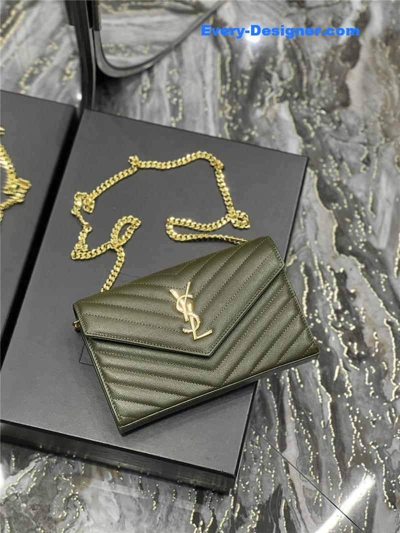 Y51 monogram leather pouch