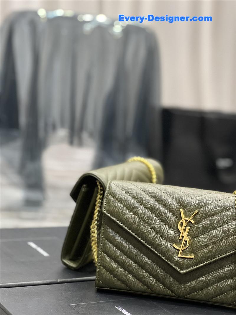 Y51 monogram leather pouch