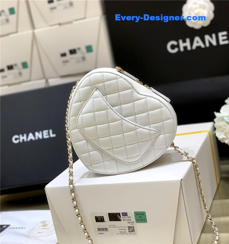 ch**el D1am0nd heart bag large