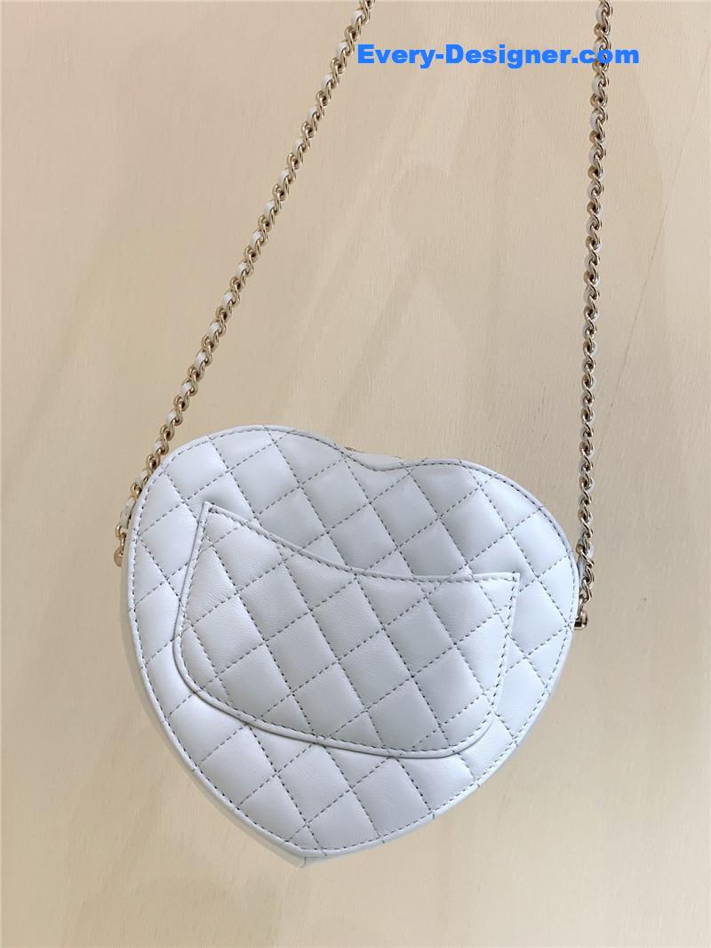 ch**el D1am0nd heart bag large