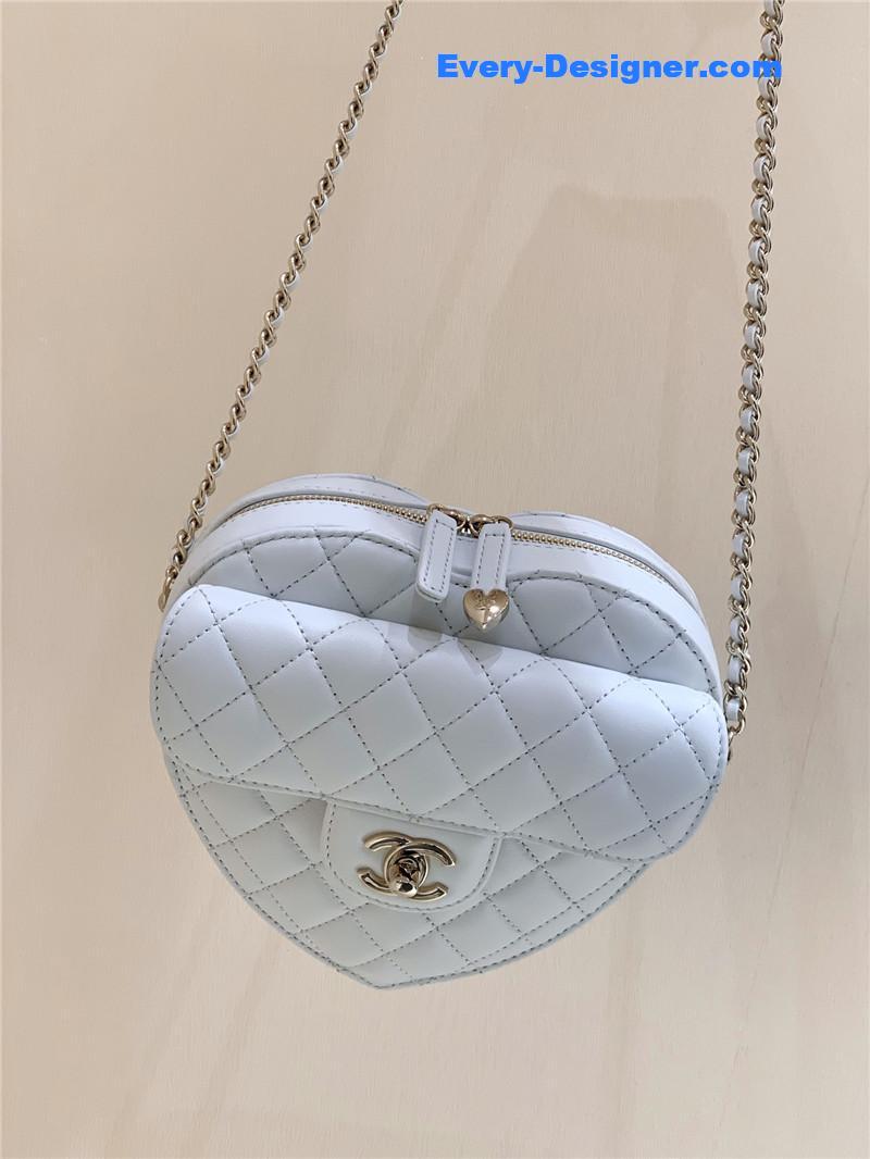 ch**el D1am0nd heart bag large