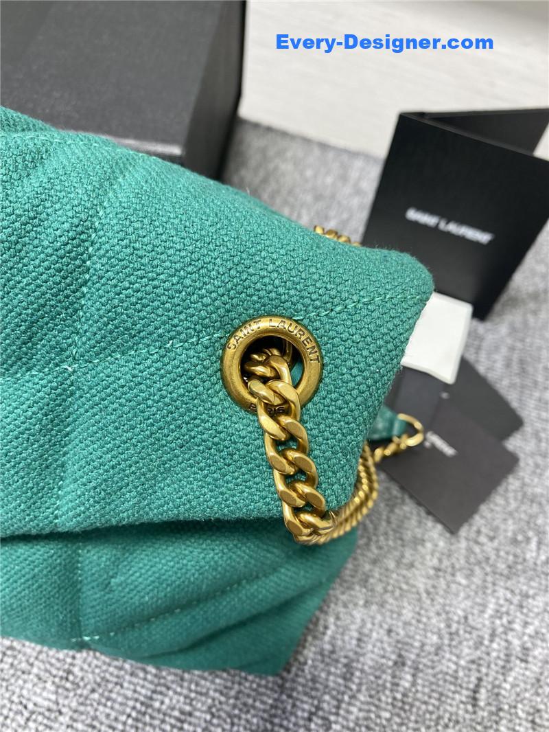 Y51 lou lou canvas chain bag