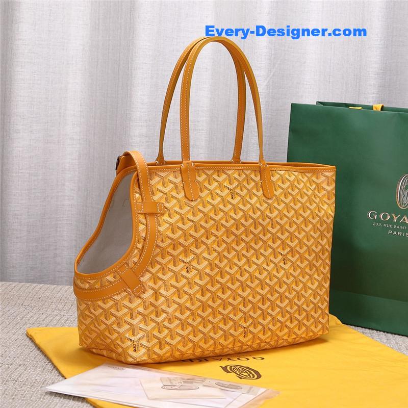 goyard chien gris pet bages
