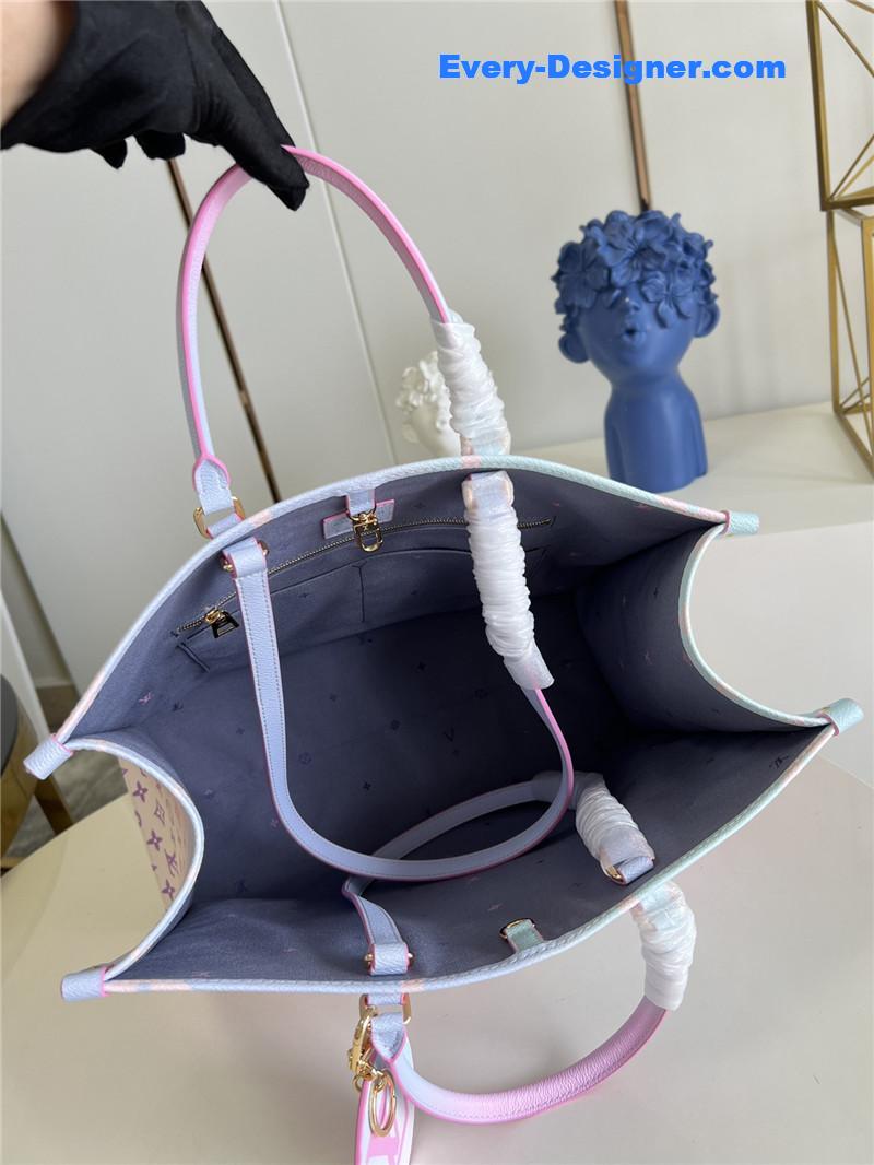 louis vuitton lv onthego gradient color bag