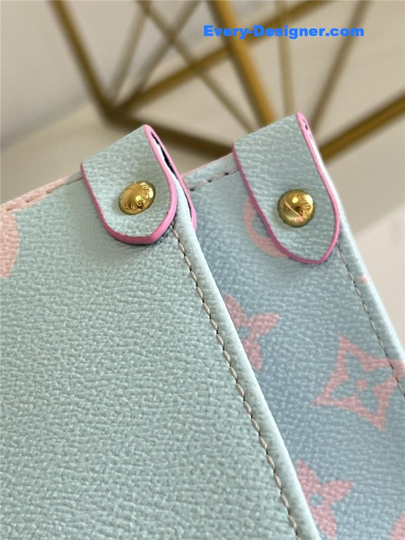 louis vuitton lv onthego gradient color bag