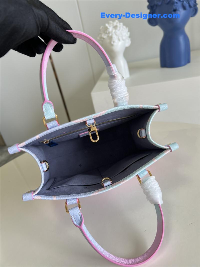 louis vuitton lv onthego gradient color bag small