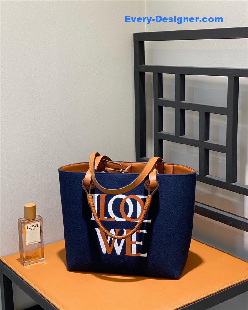 L0ew* anagram tote bag