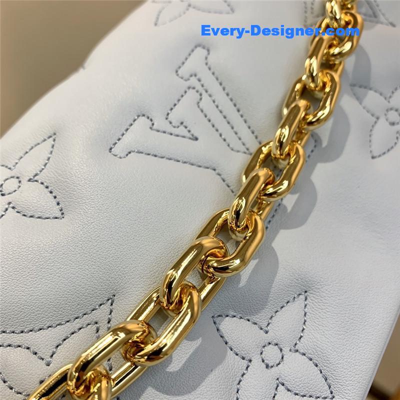 l0vis Vvtt0n lv bubblegram wallet on strap bag