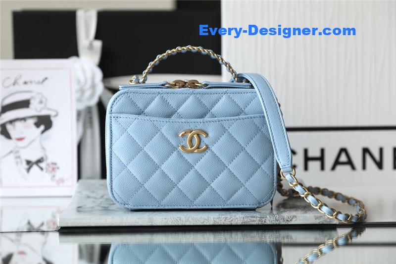 Ch**el vanity case handle camera bag small