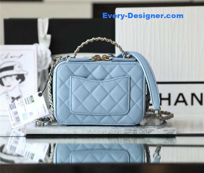 Ch**el vanity case handle camera bag small