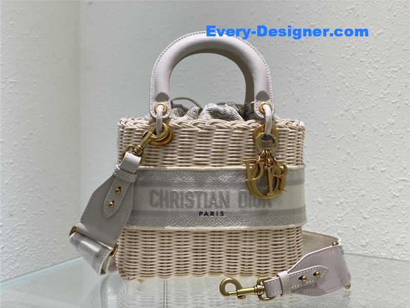 lady dior woven bag