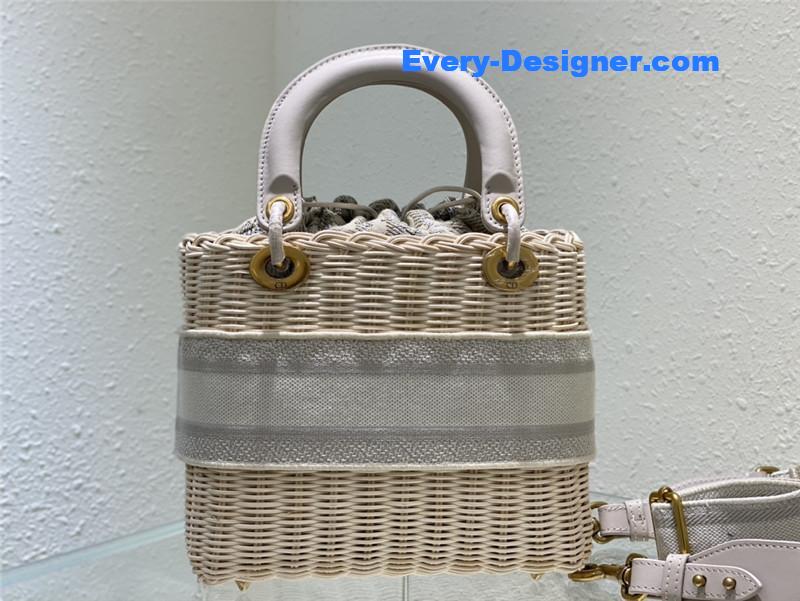 lady dior woven bag