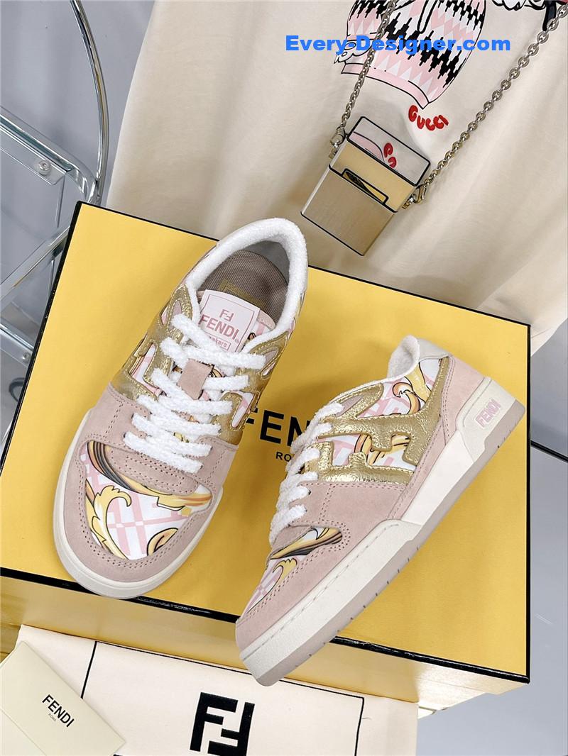 F**di match basketball sneakers