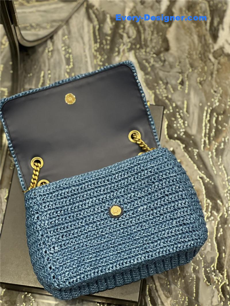 ysl niki raffia bag
