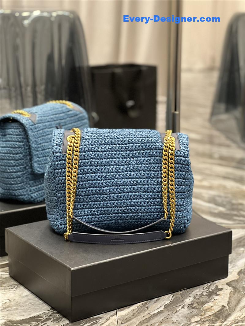 ysl niki raffia bag