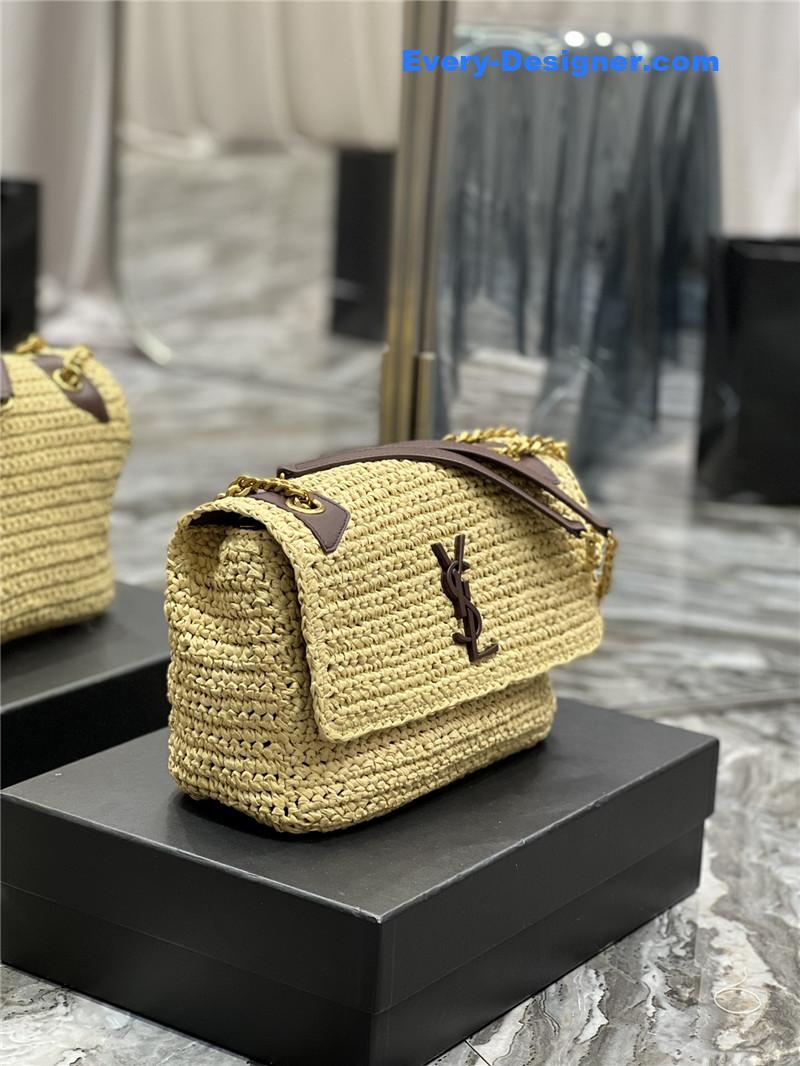 Y51 niki raffia bag