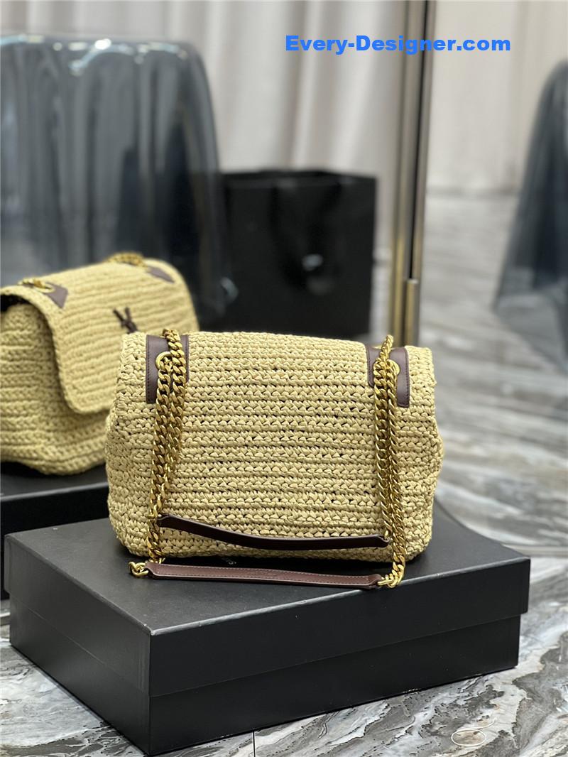 Y51 niki raffia bag